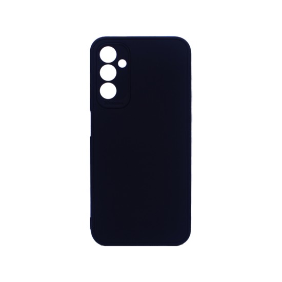 Capa de Silicone com Moldura de Câmera para Samsung Galaxy A14 Preto